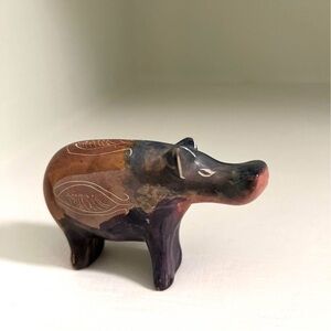 Soapstone Hippopotamus